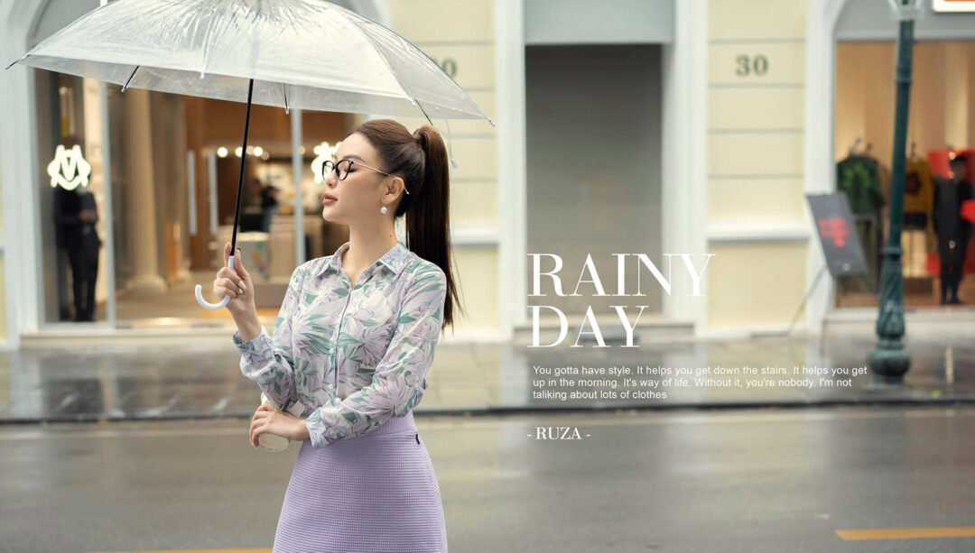 Banner look book rainy day