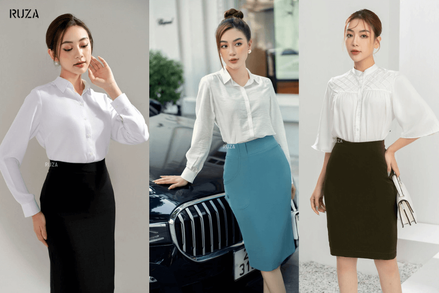 Cách Phối Đồ Với Áo Sơ Mi Trắng: 5 Tips Thời Trang Đẳng Cấp 4 Khi mặc áo sơ mi trắng luôn phải sơ vin