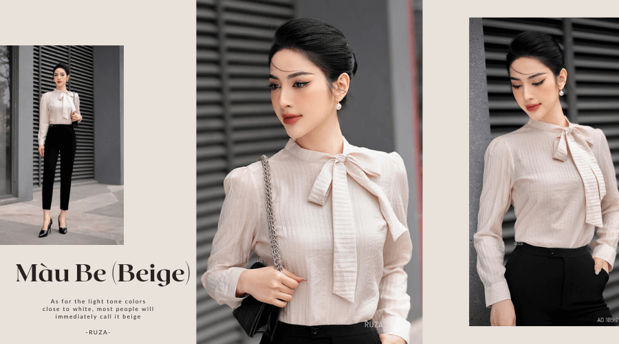 Màu be (Beige) là màu gì? Cách Mix & Match màu be đẹp 1 Màu be (Beige) là màu gì? Cách Mix & Match màu be đẹp