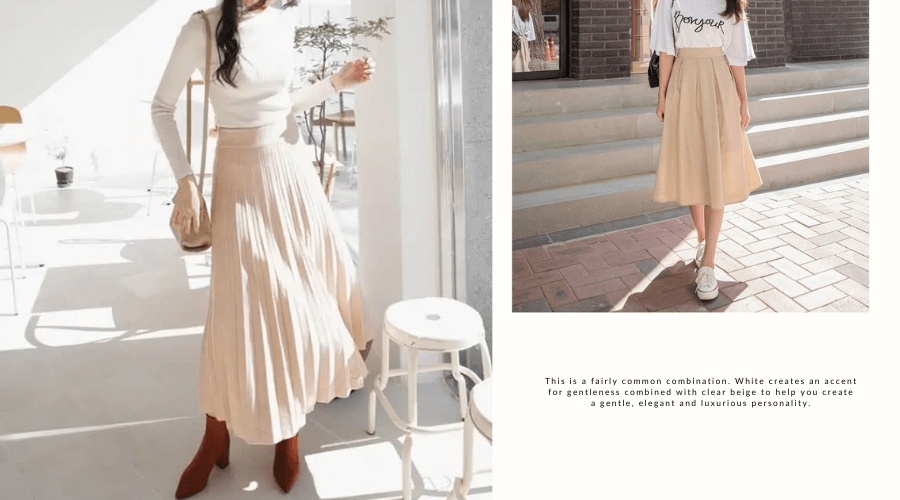 Màu be (Beige) là màu gì? Cách Mix & Match màu be đẹp 4 Màu be nhạt