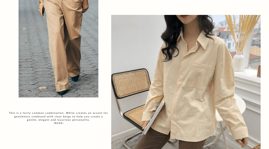 Màu be (Beige) là màu gì? Cách Mix & Match màu be đẹp 5 Màu be vàng