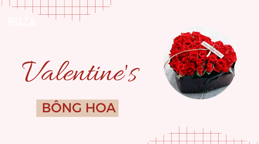 Ngày 14/2 tặng bông hoa