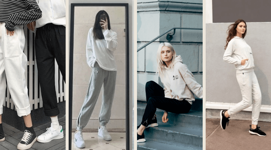Basic là gì? Tìm hiểu về phong cách thời trang basic 8 Áo hoodie kết hợp quần jogger