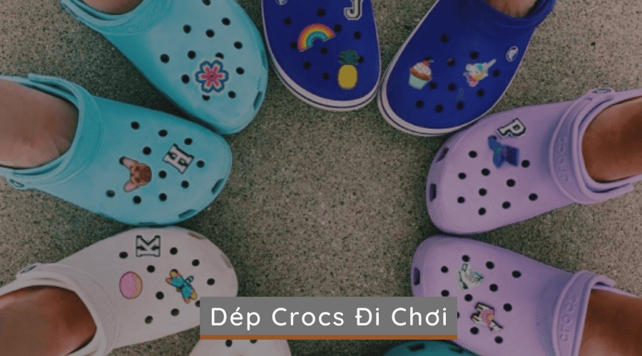 Mix and Match: Cách phối đồ với dép Crocs độc đáo 6 Mix đồ với dép Crocs nữ đi chơi