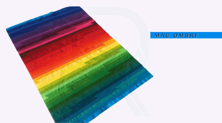 Bảng phối màu quần áo: Quy tắc mix màu thời trang cơ bản 6 Màu Ombre