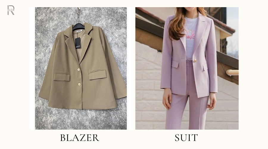 Phân biệt blazer với suit