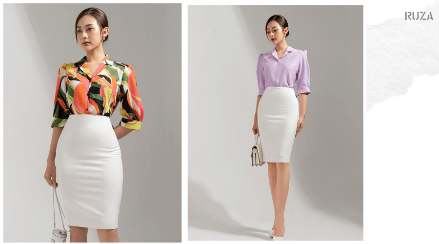 Màu trắng kết hợp với màu gì để có một outfit hoàn hảo 7 Kết hợp váy màu trắng không đơn điệu