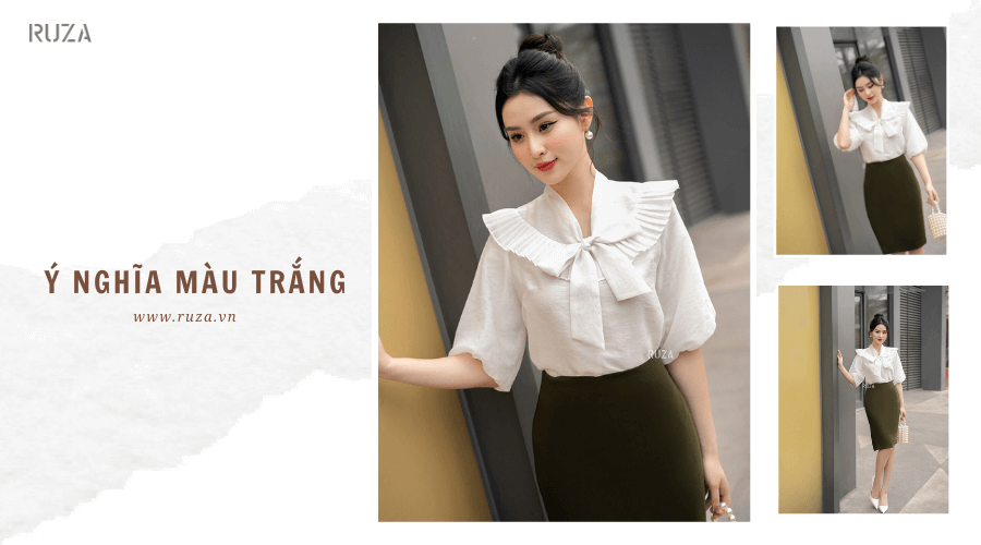 Màu trắng kết hợp với màu gì để có một outfit hoàn hảo 3 Ý nghĩa của màu trắng