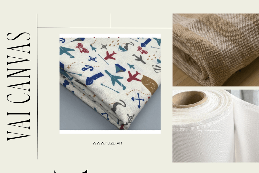 Các loại vải canvas phổ biến hiện nay