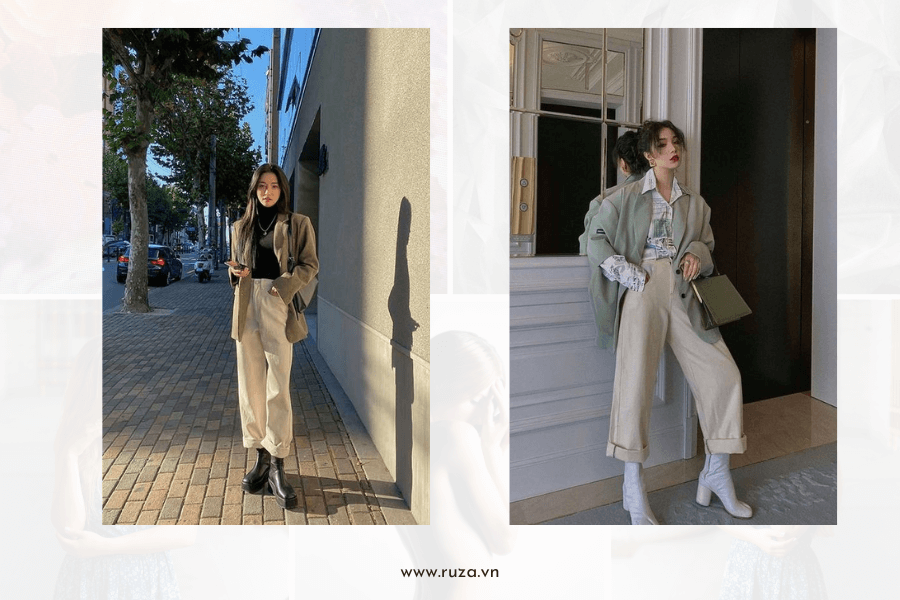 Lễ 30/4 mặc gì đi chơi để gây sự chú ý và tạo ấn tượng? 12 Kết hợp blazer với áo thun