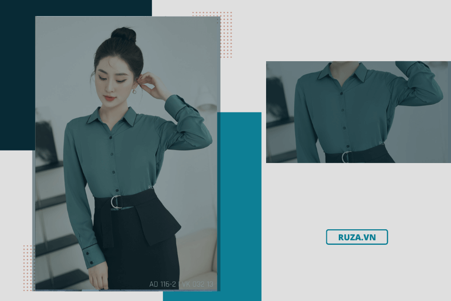 Tìm hiểu về màu xanh cổ vịt: Một tông màu đầy tính thẩm mỹ 5 Phối màu xanh cổ vịt với màu đen