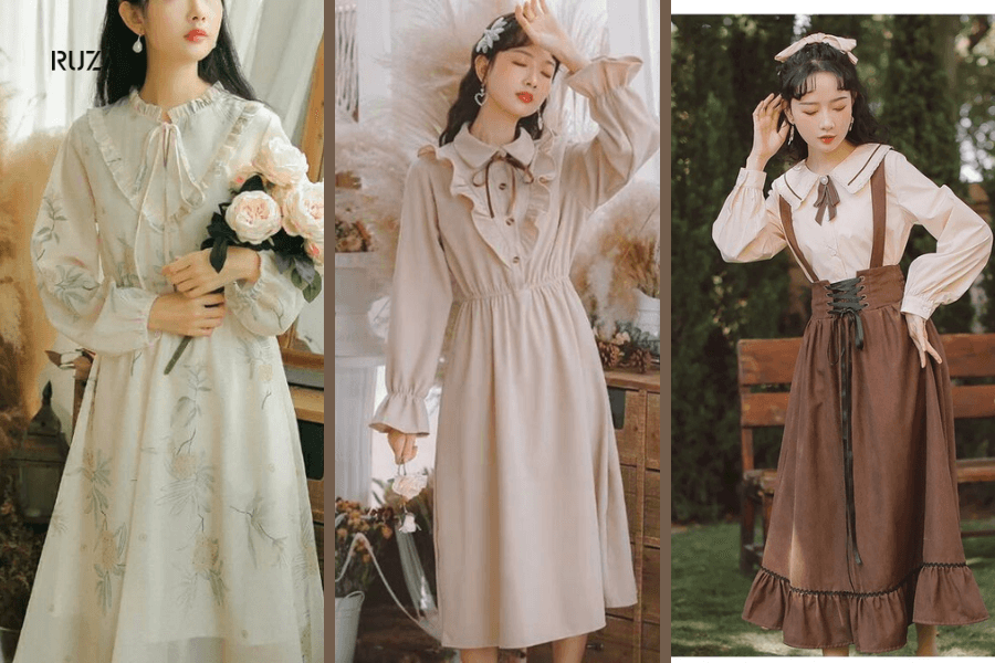 Spotlight Là Gì? Bí Quyết Chiếm Trọn Spotlight Trong Thời Trang 6 oufit với Váy vintage cổ điển