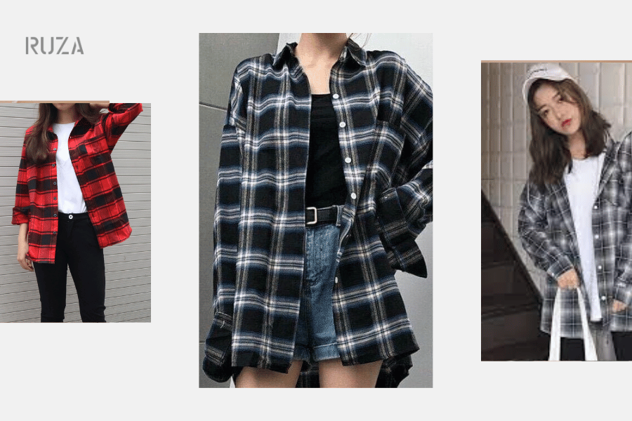 Flannel nữ