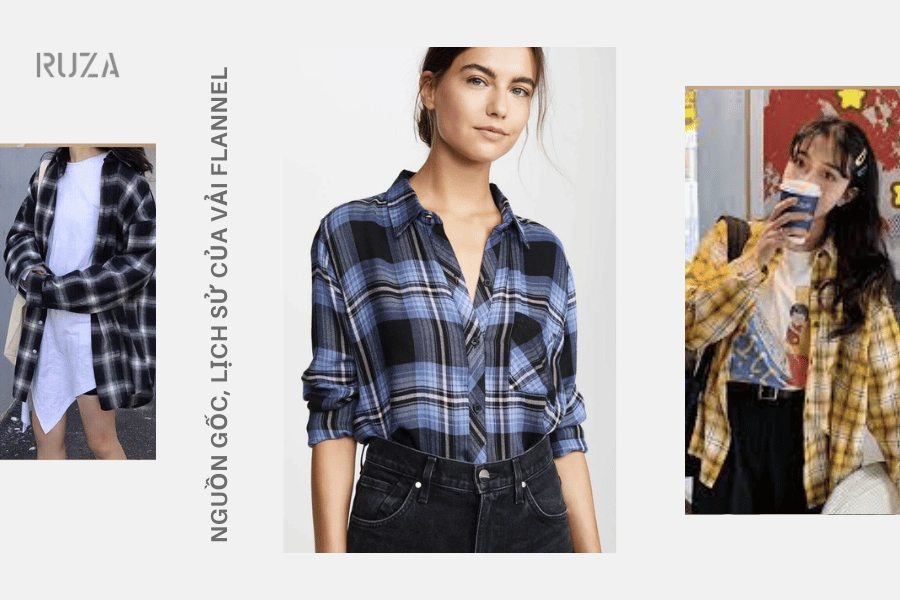 Nguồn gốc của vải flannel