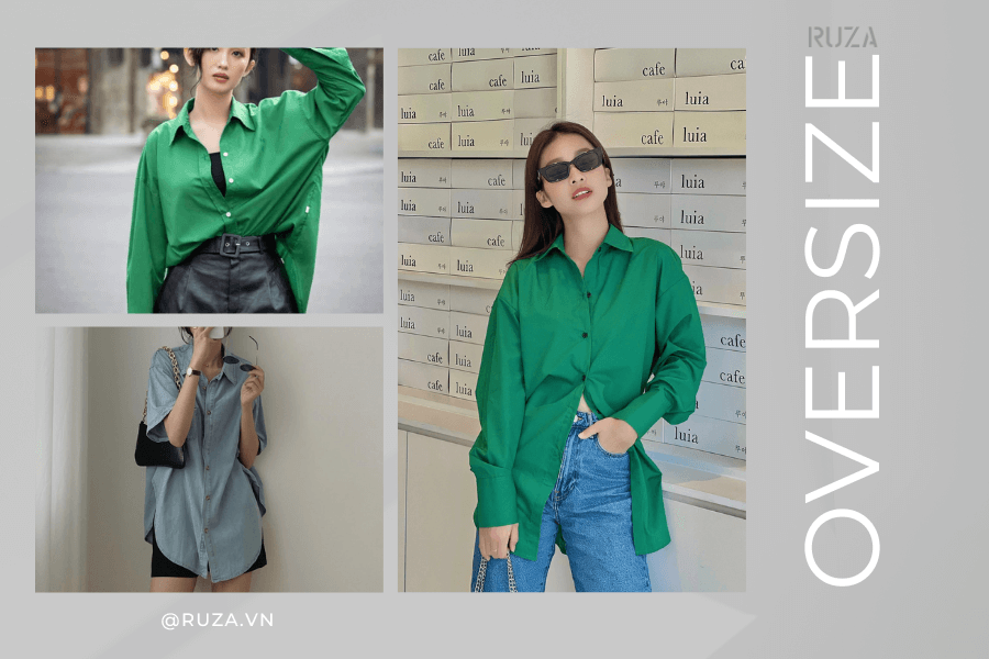 Oversize là gì? Cách phối đồ oversize phổ biến dành cho nữ 1 Oversize là gì? Cách phối đồ oversize phổ biến