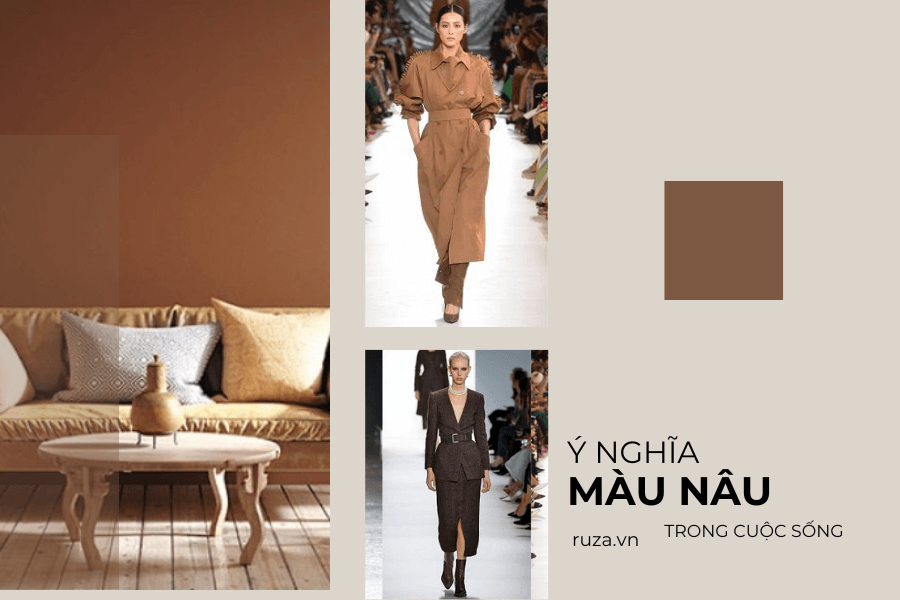 Màu nâu hợp với màu gì? Mặc với màu gì giúp nàng tôn dáng nhất 4 Ý nghĩa màu nâu trong cuộc sống