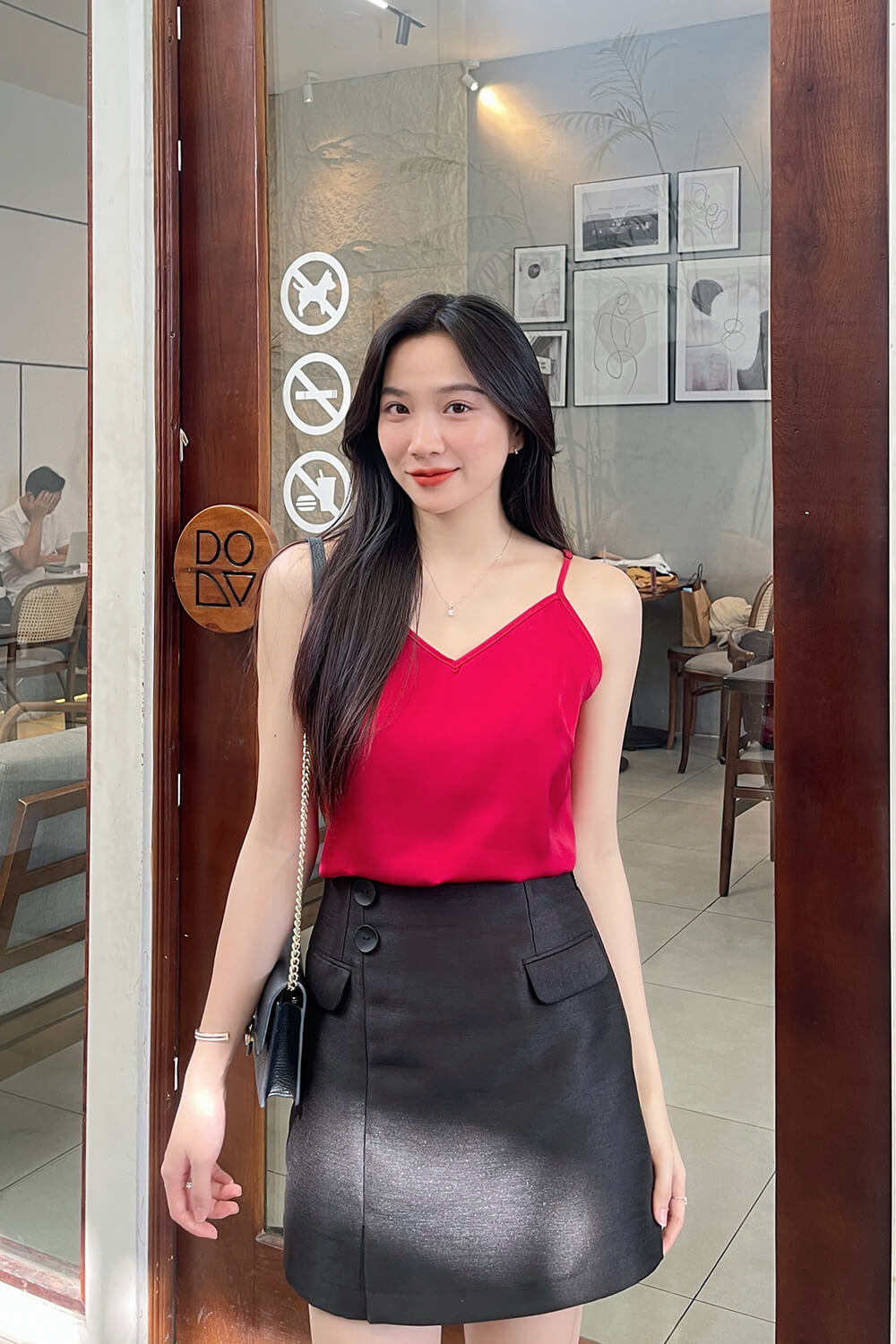 Áo dây T 001-5 đỏ pc2
