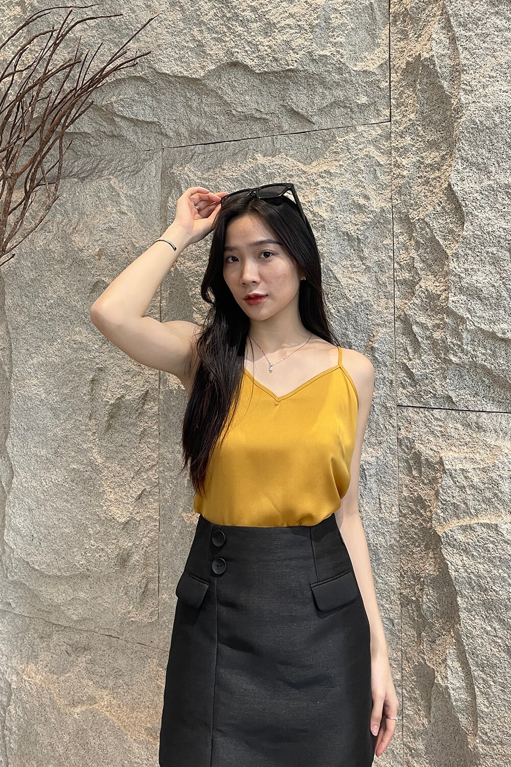 Áo dây T 001-4 vàng pc3