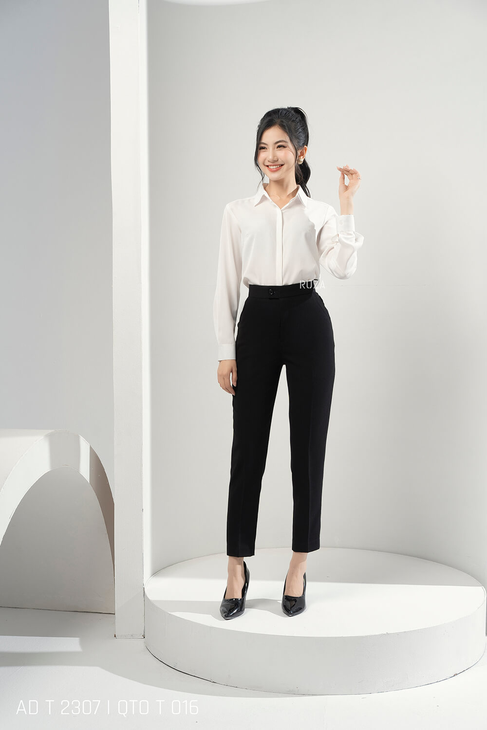Áo sơ mi tay dài AD T 007-1 pc2