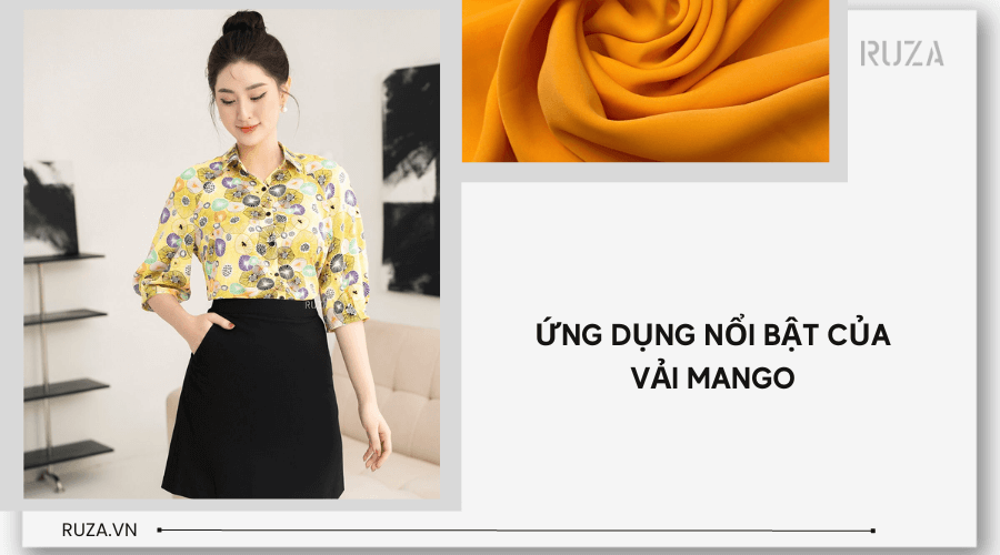Vải Mango Là Gì? Đặc Tính, Ưu Nhược Điểm Của Vải Mango 6 Ứng dụng vải mango là gì?