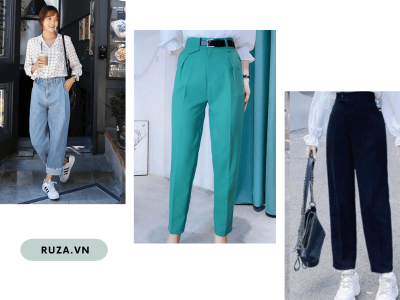 Quần Baggy Hợp Với Dáng Người Nào Vừa Xinh Vừa Sang Trọng 7 Dáng người kim cương - Dáng người tam giác