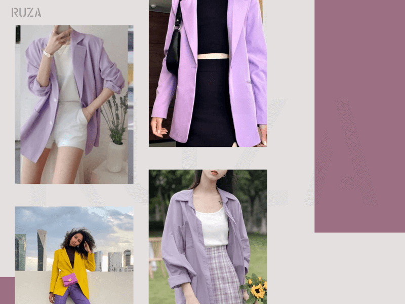 Màu Tím Pastel Phối Với Màu Gì? Cách Phối Đồ Màu Tím Pastel 5 Cách phối đồ với màu tím pastel