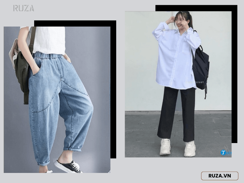 Freesize Là Gì? Cách Phối Đồ Freesize Phù Hợp Với Dáng Người 6 Quần Freesize