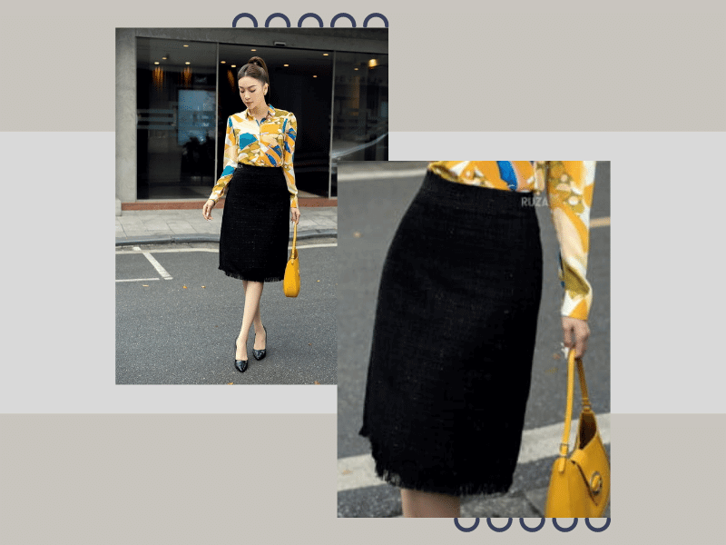 Ứng dụng vải tweed trong thời trang