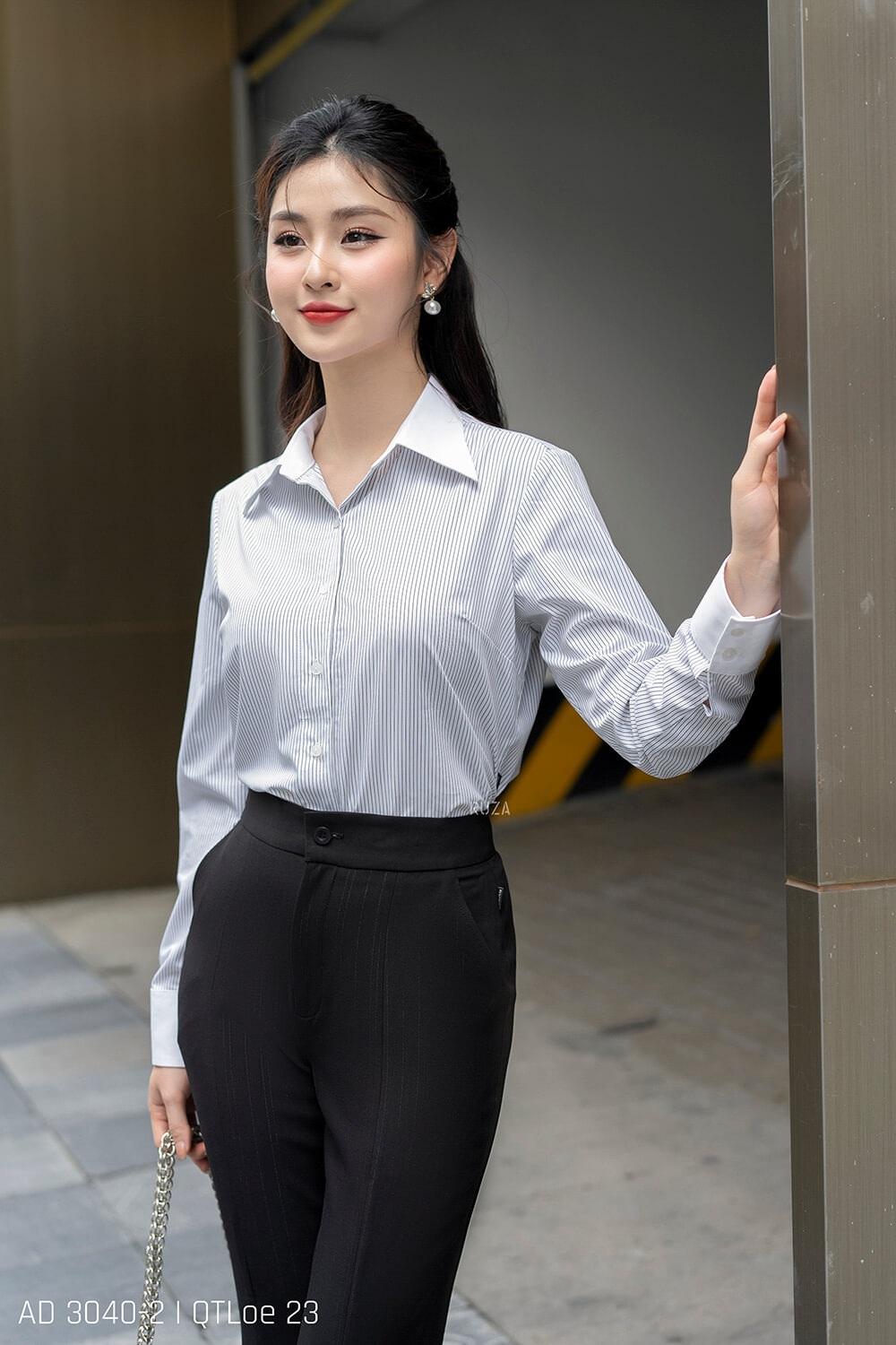 Áo sơ mi tay dài AD 3040-2 pc3