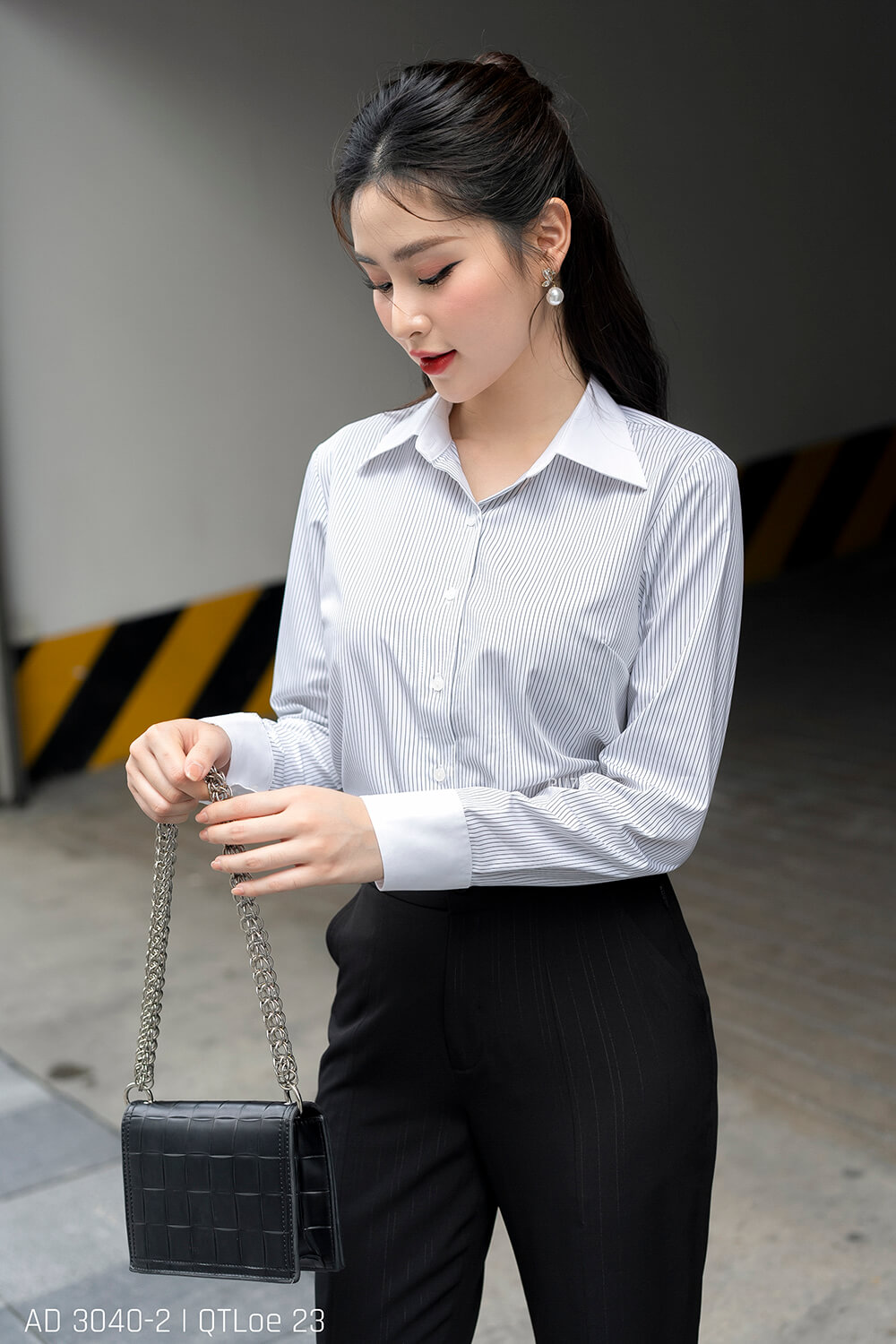 Áo sơ mi tay dài AD 3040-2 pc4