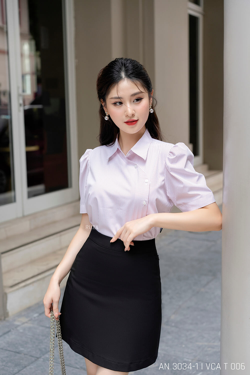 Áo sơ mi tay ngắn AN 3034-1 pc4