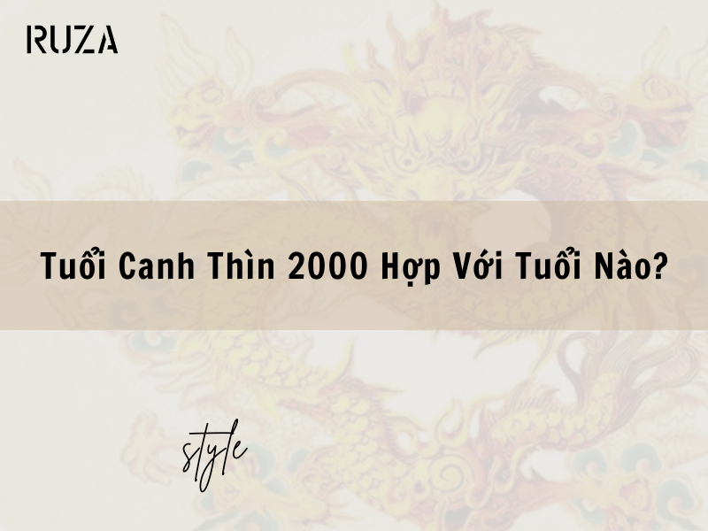 Tuổi Canh Thìn 2000 Mệnh Gì? Hợp Với Tuổi Gì, Hợp Màu Gì? 5 Canh Thìn 2000 hợp với tuổi nào?