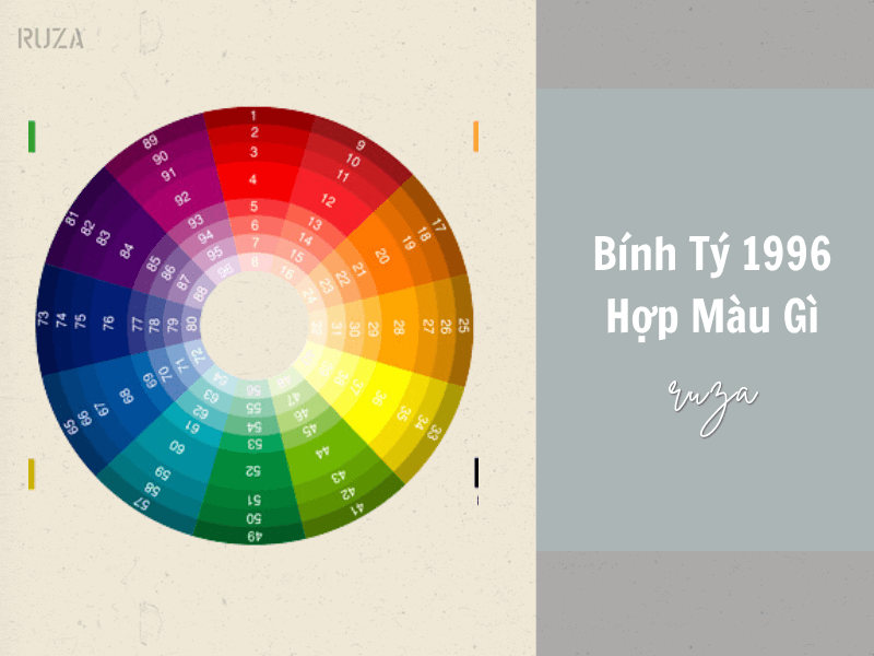 Màu sắc phù hợp với người sinh năm 1996