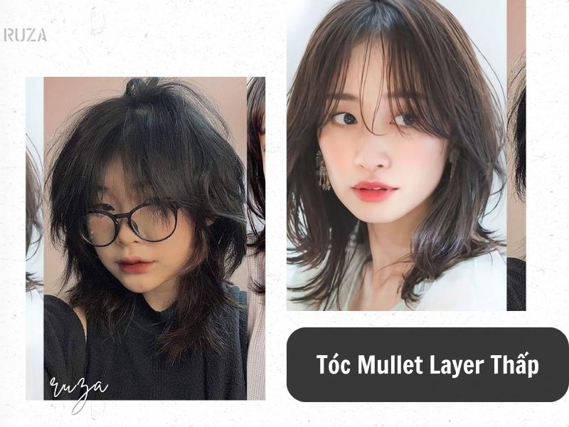 10+ Kiểu Tóc Mullet Layer Nữ Cá Tính, Năng Động 12 Tóc mullet layer thấp