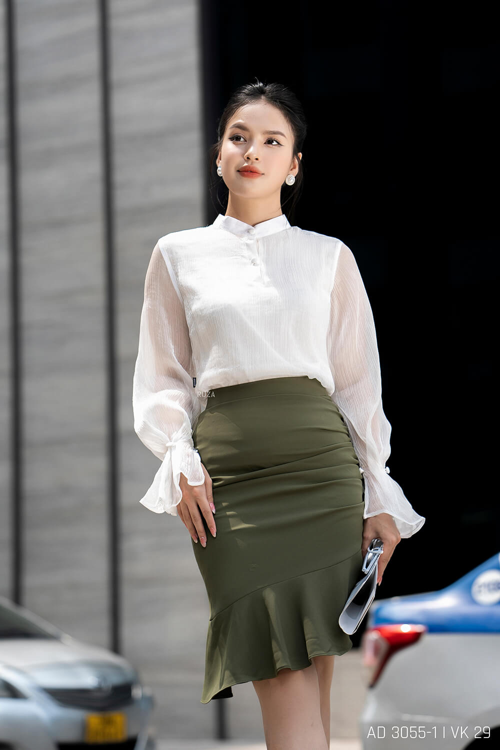 Áo sơ mi tay dai AD 30555-1 pc4