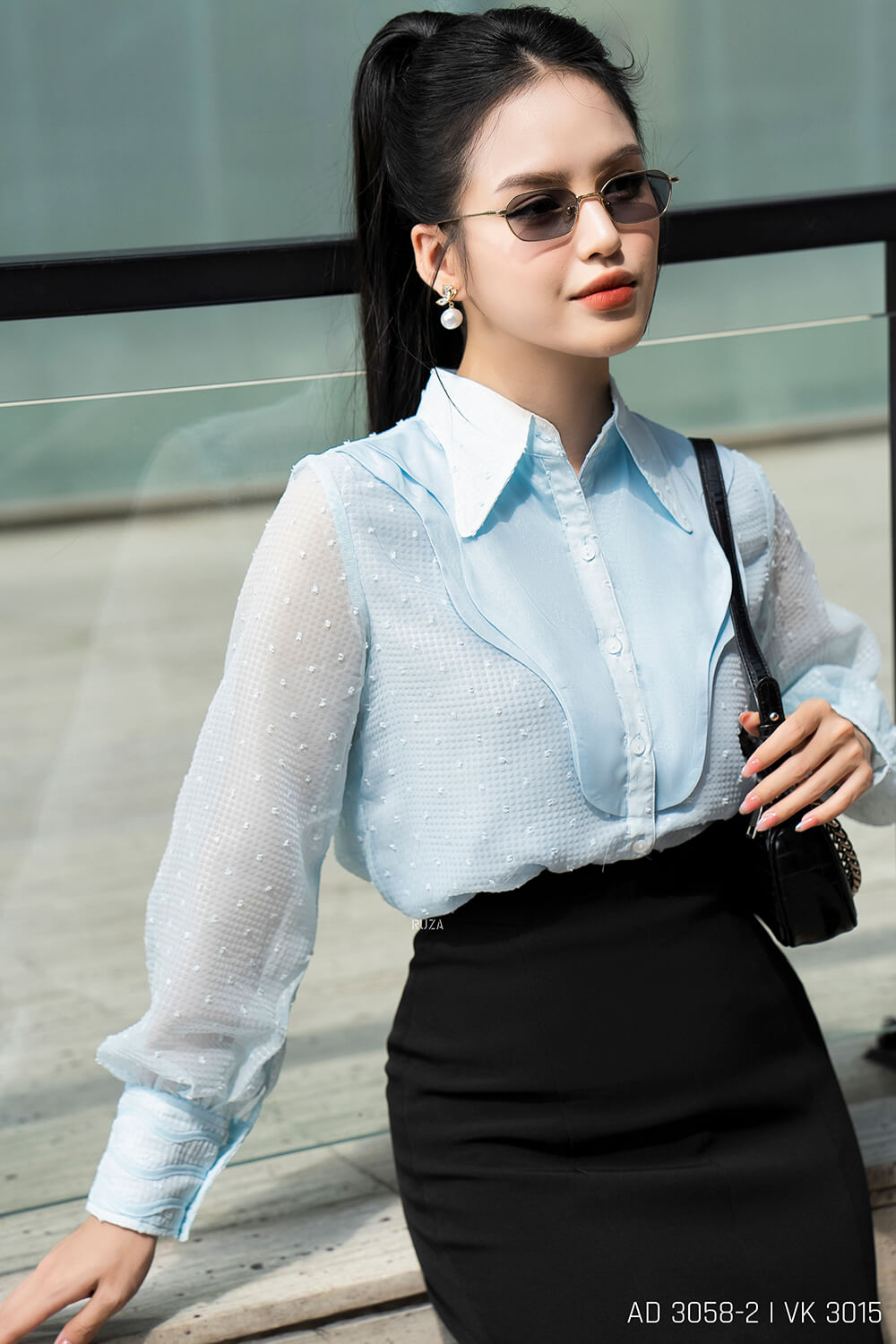Áo sơ mi tay dai AD 3058-2 pc4