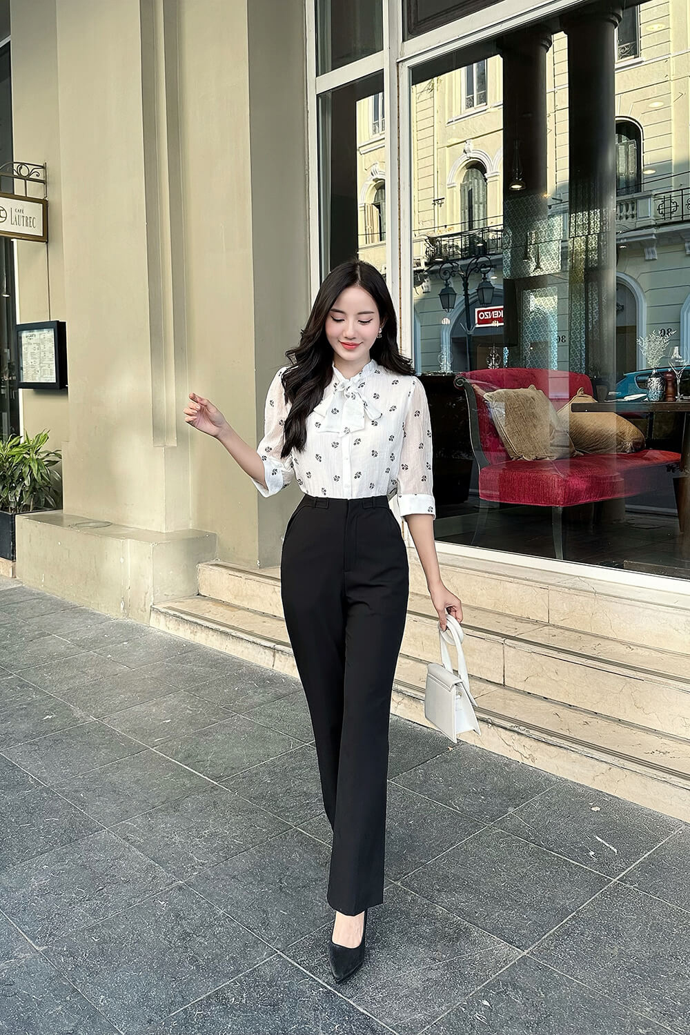 Áo sơ mi tay lỡ AL 3069-1-pc6