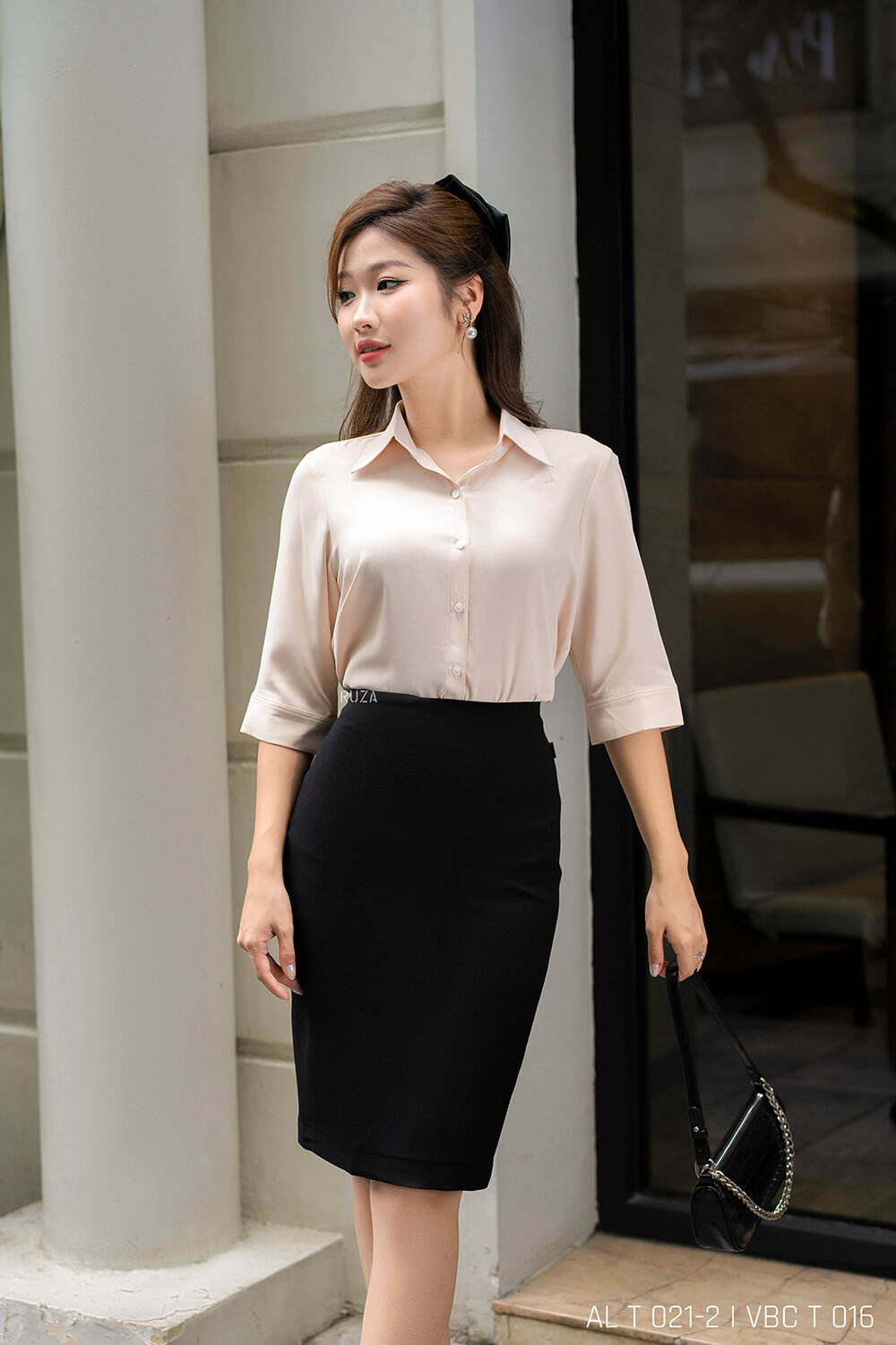 Áo sơ mi tay lỡ AL T 021-2 pc2