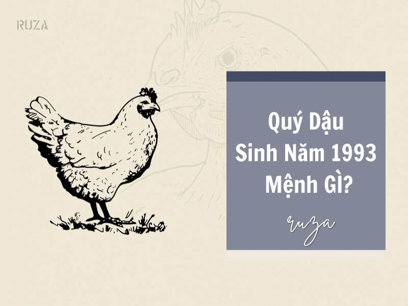 Tuổi Quý Dậu 1993 Mệnh Gì? Hợp Với Tuổi Gì, Hợp Màu Gì? 1 Sinh năm 1993 mệnh gì?