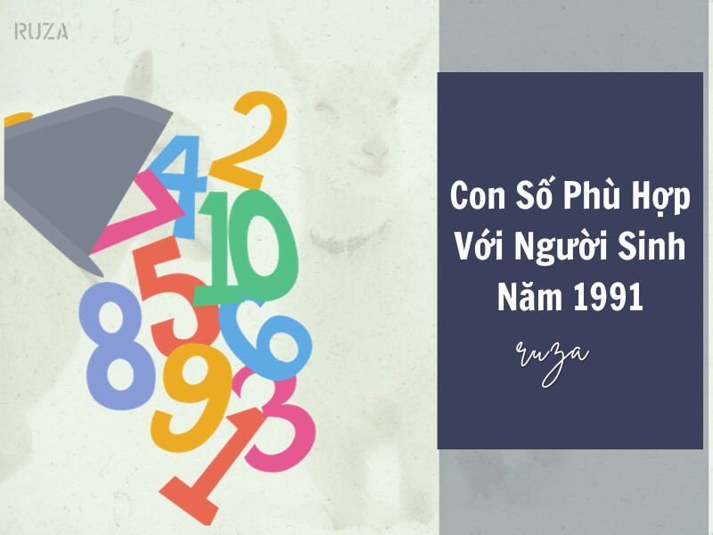Tuổi Tân Mùi 1991 Mệnh Gì? Hợp Với Tuổi Gì, Hợp Màu Gì? 7 Con số may mắn cho người sinh năm 1991