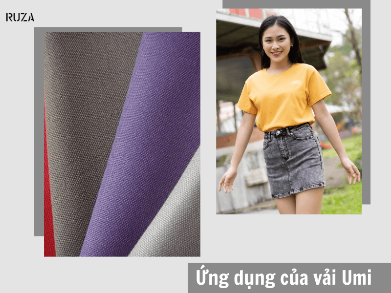 Vải Umi Là Gì? Ưu Điểm Và Nhược Điểm Của Vải Umi 6 Ứng dụng của vải Umi