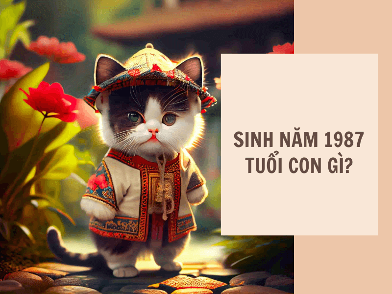 Tuổi Đinh Mão 1987 Mệnh Gì? Hợp Với Tuổi Gì, Hợp Màu Gì? 3 Sinh năm 1987 tuổi con gì?