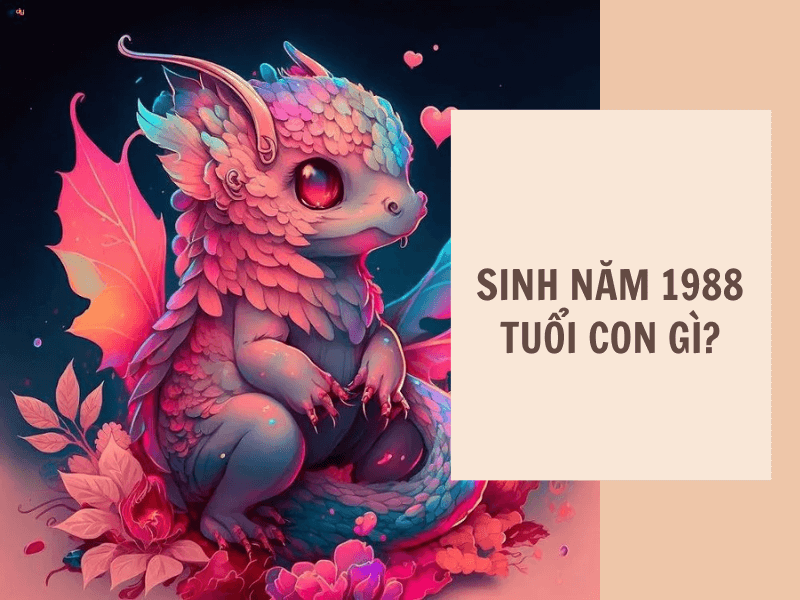 Sinh năm 1988 tuổi con gì?