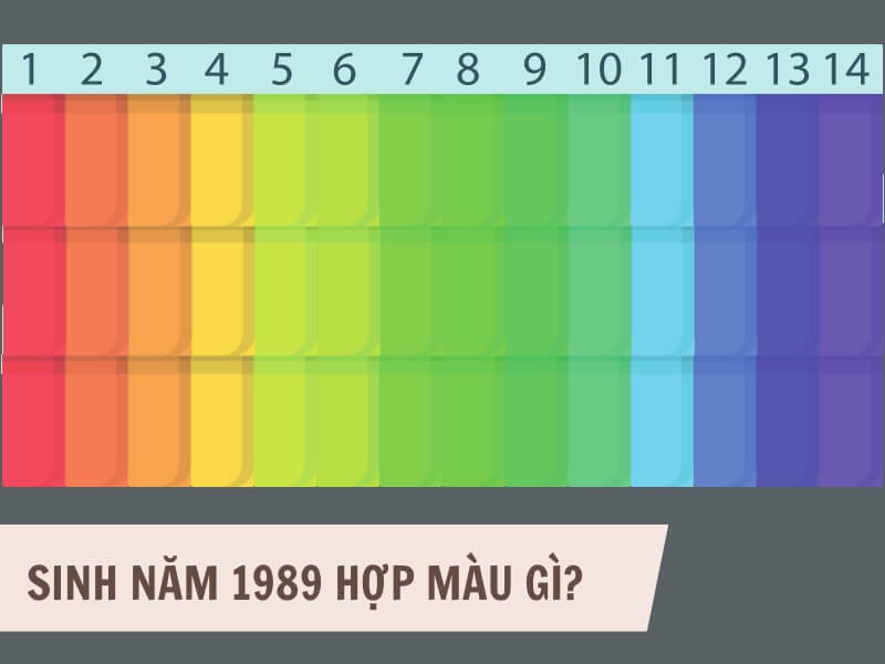 Tuổi Kỷ Tỵ 1989 Mệnh Gì? Hợp Với Tuổi Gì, Hợp Màu Gì? 6 Màu sắc phù hợp với người sinh năm 1989