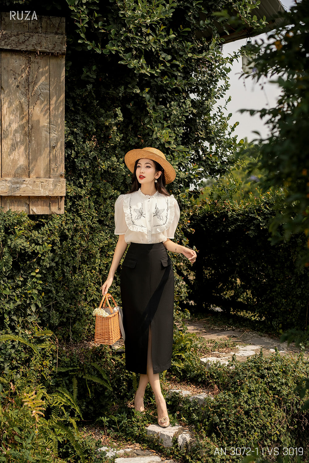 Áo sơ mi tay ngắn AN 3072-1