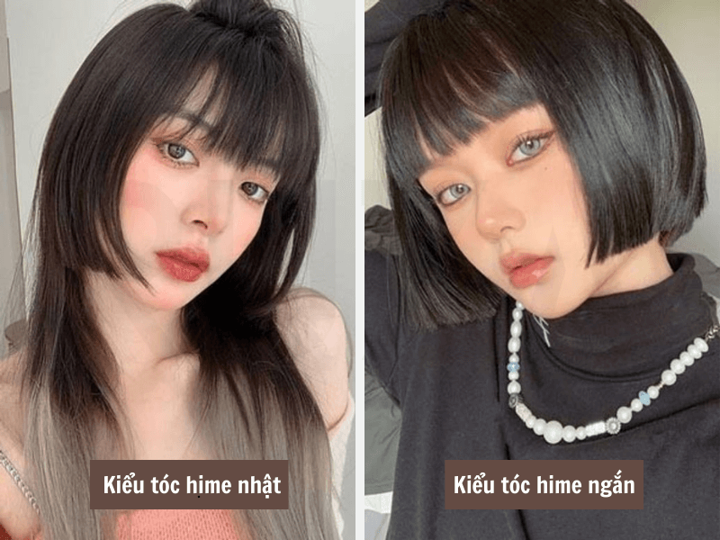 Top 10+ Kiểu Tóc Hime Cực Xinh Dành Cho Nữ 7 Tóc hime Nhật - tóc hime ngắn