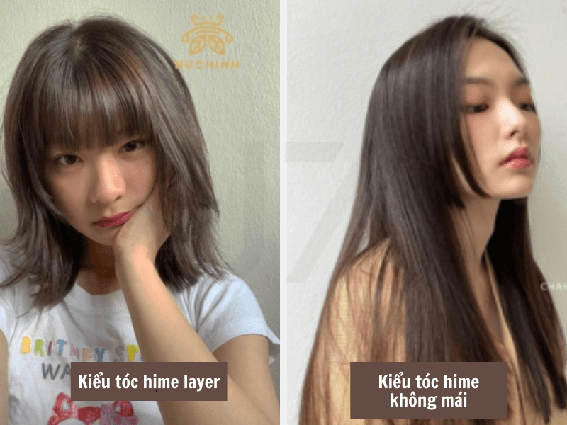 Top 10+ Kiểu Tóc Hime Cực Xinh Dành Cho Nữ 8 Tóc hime layer - Tóc hime không mái