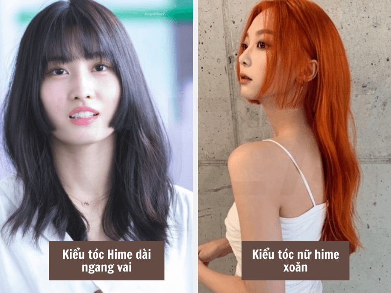 Top 10+ Kiểu Tóc Hime Cực Xinh Dành Cho Nữ 11 Tóc hime dài ngang vai - tóc hime xoăn