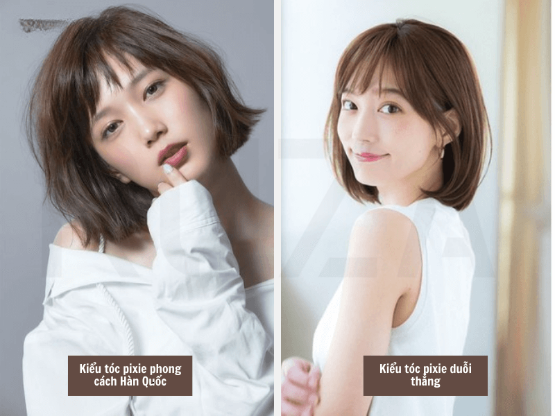 Top 20+ Kiểu Tóc Pixie Cực Cá Tính Cho Mọi Khuôn Mặt 13 Tóc pixie phong cách Hàn Quốc - tóc pixie duỗi thẳng
