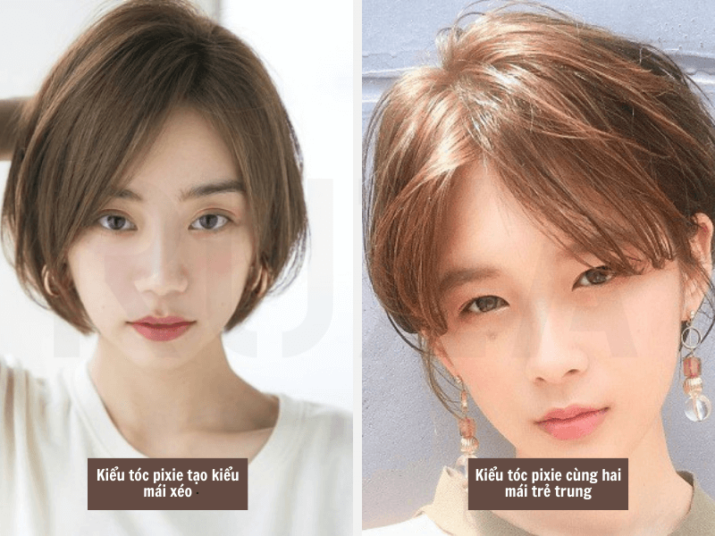 Top 20+ Kiểu Tóc Pixie Cực Cá Tính Cho Mọi Khuôn Mặt 7 Tóc pixie tạo kiểu mái xéo - tóc pixie hai mái